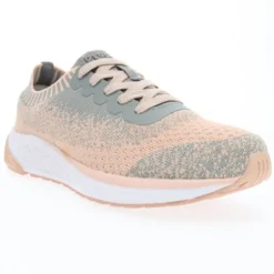 Propet Women's EC-5 Athletic Shoes Grey/Peach