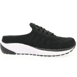 Propet Women's Tour Knit Slide Shoes Black