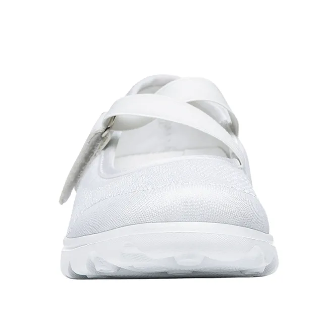 Propet Women's TravelActiv Mary Jane White