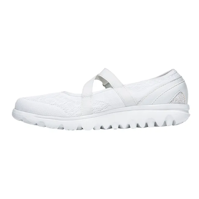 Propet Women's TravelActiv Mary Jane White