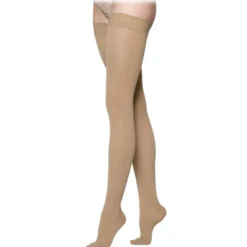 Sigvaris Essential 233 Cotton Men's Thigh Highs w/Grip Top 30-40 mmHg