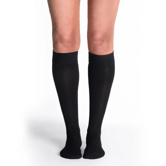 Sigvaris Essential 232 Cotton Women's Knee Highs w/ Grip Top 20-30 mmHg