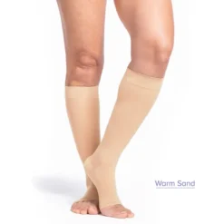 Sigvaris Style 783 Women's Sheer Open Toe Knee Highs 30-40 mmHg
