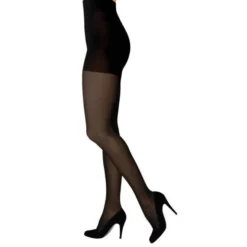 Sigvaris Style 842 Women's Soft Opaque Open Toe Pantyhose 20-30 mmHg