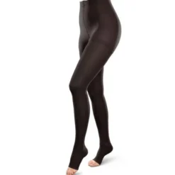 Therafirm EASE Opaque Unisex Open Toe Waist High 30-40 mmHg