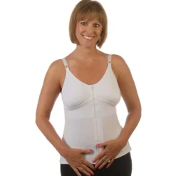 Wear Ease 904 Beth Camisole w/Fiberfill Breast Forms & Drainage Tube Pouches