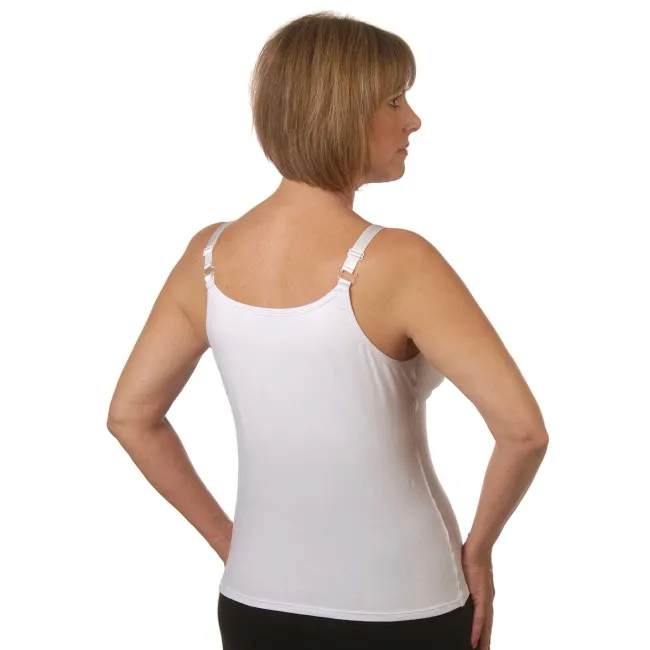 Wear Ease 904 Beth Camisole w/Fiberfill Breast Forms & Drainage Tube Pouches