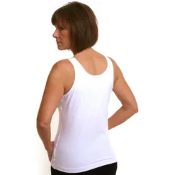 Wear Ease 901 Dawn Camisole w/Fiberfill Breast Forms & Drainage Tube Pouches
